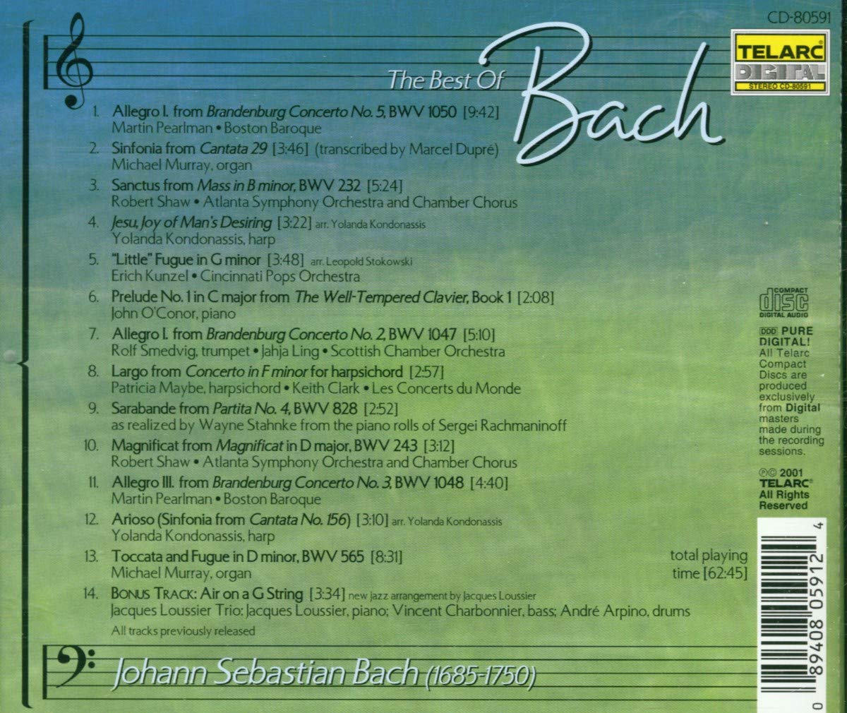 BACH, J.S.: THE BEST OF BACH