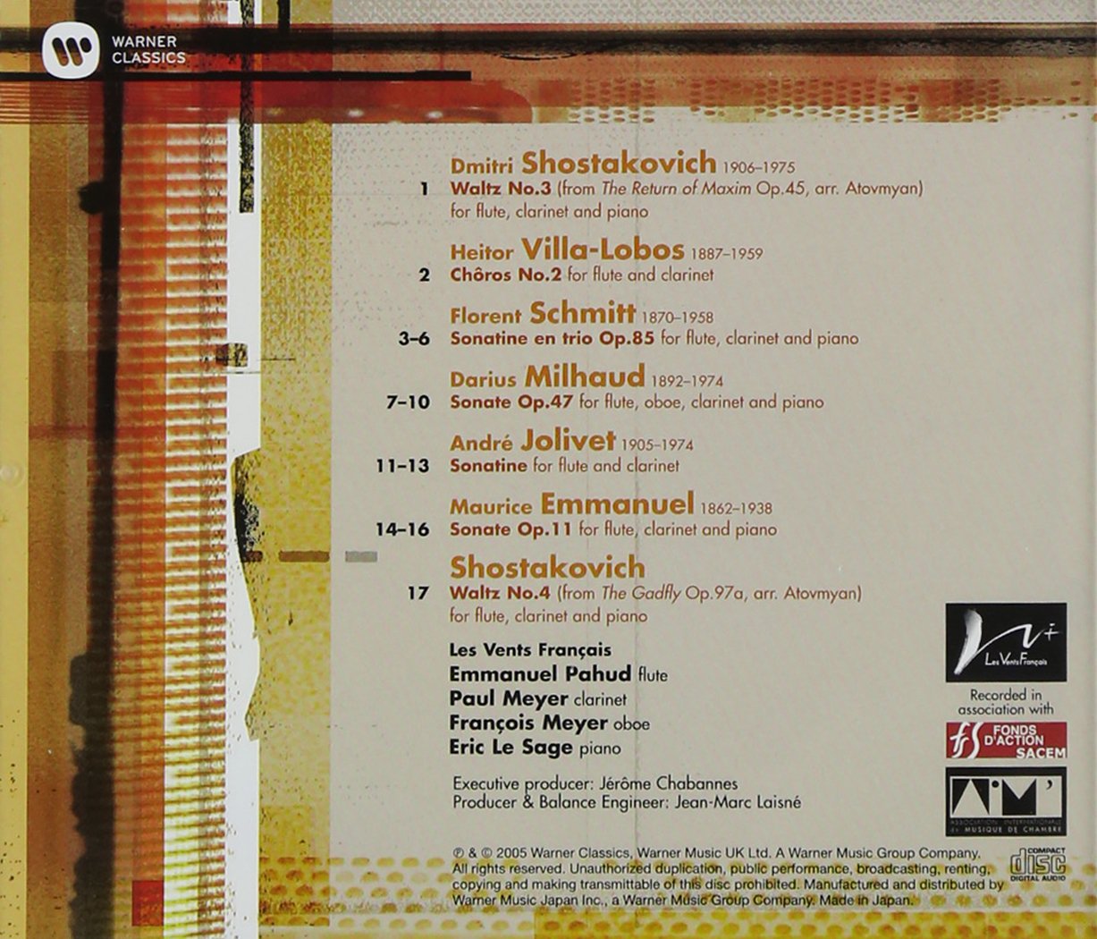 FRENCH CONNECTION (JAPANESE PRESSING): PAHUD, EMMANUEL