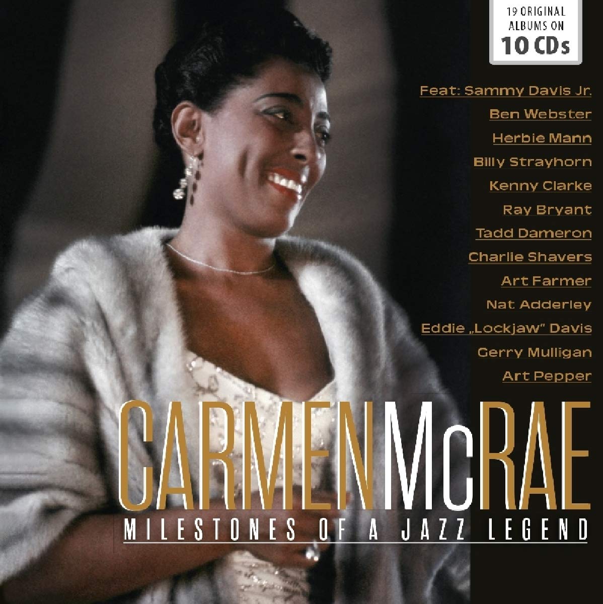 CARMEN MCRAE: MILESTONES OF A JAZZ LEGEND (10 CDS)