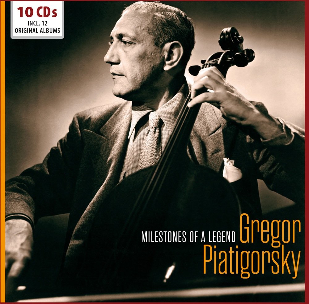 GREGOR PIATIGORSKY: MILESTONES OF A LEGEND (10 CDS)