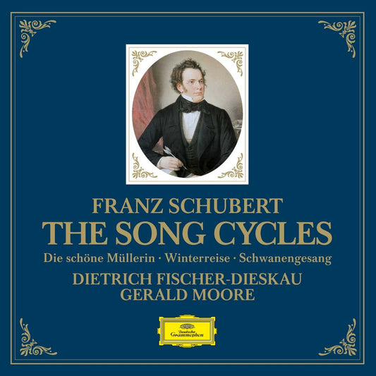 SCHUBERT: SONG CYCLES (Die Schone Mullerin, Winterreise, Schwanengesang) - Dietrich Fischer-Dieskau, Gerald Moore (3 CDs)