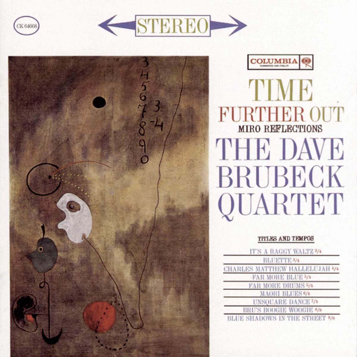 DAVE BRUBECK QUARTET - TIME FURTHER OUT/THE RIDDLE (2 CDS)