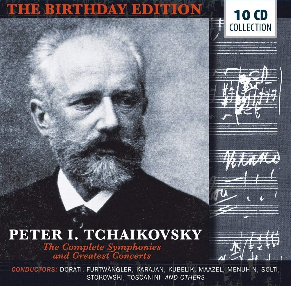 TCHAIKOVSKY: BIRTHDAY EDITION, VOL. 1 - COMPLETE SYMPHONIES AND GREATEST CONCERTOS (10 CDS)