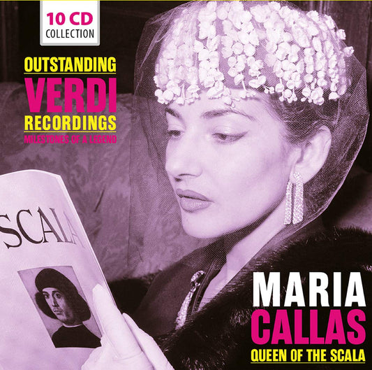 MARIA CALLAS: VERDI RECORDINGS "QUEEN OF THE SCALA" (10 CDS)