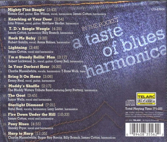 IN THE POCKET: A TASTE OF BLUES HARMONICA - James Cotton, Junior Wells, Charlie Musselwhite and More