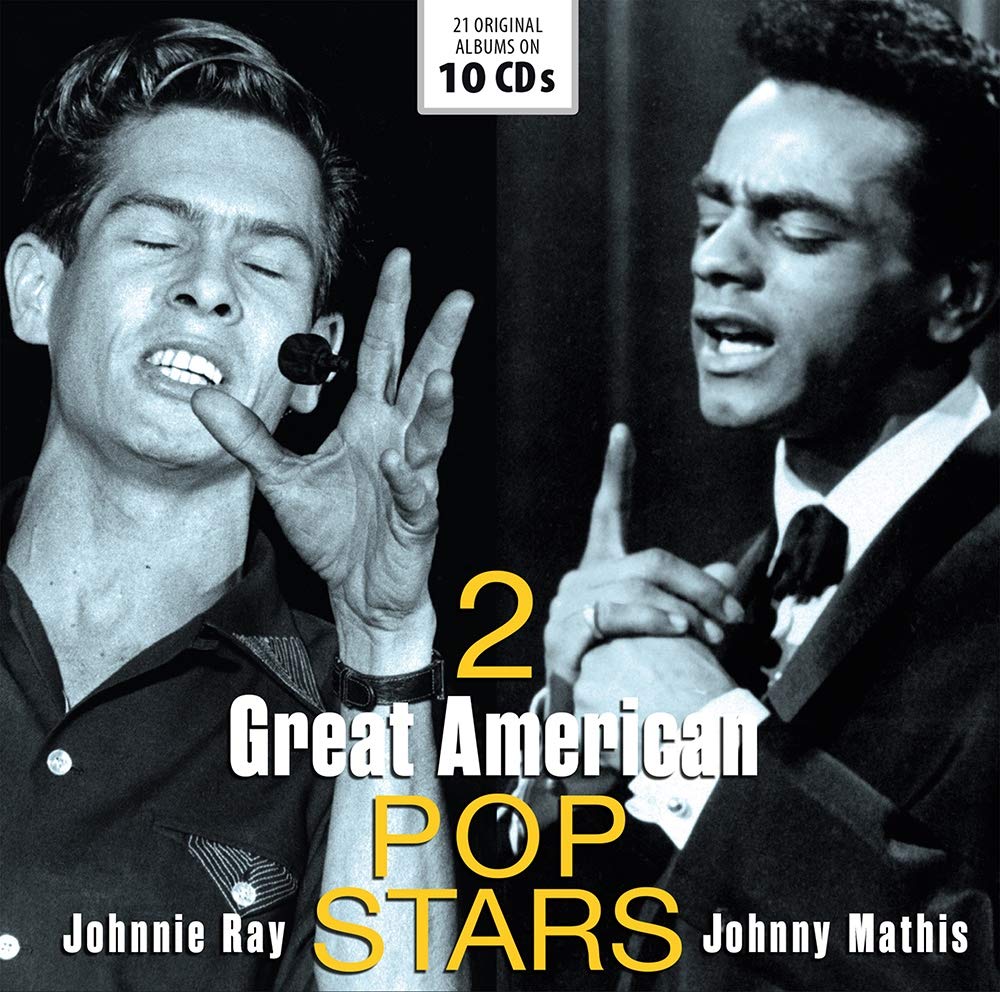2 GREAT AMERICAN POP STARS: JOHNNIE RAY & JOHNNY MATHIS (10 CDS)