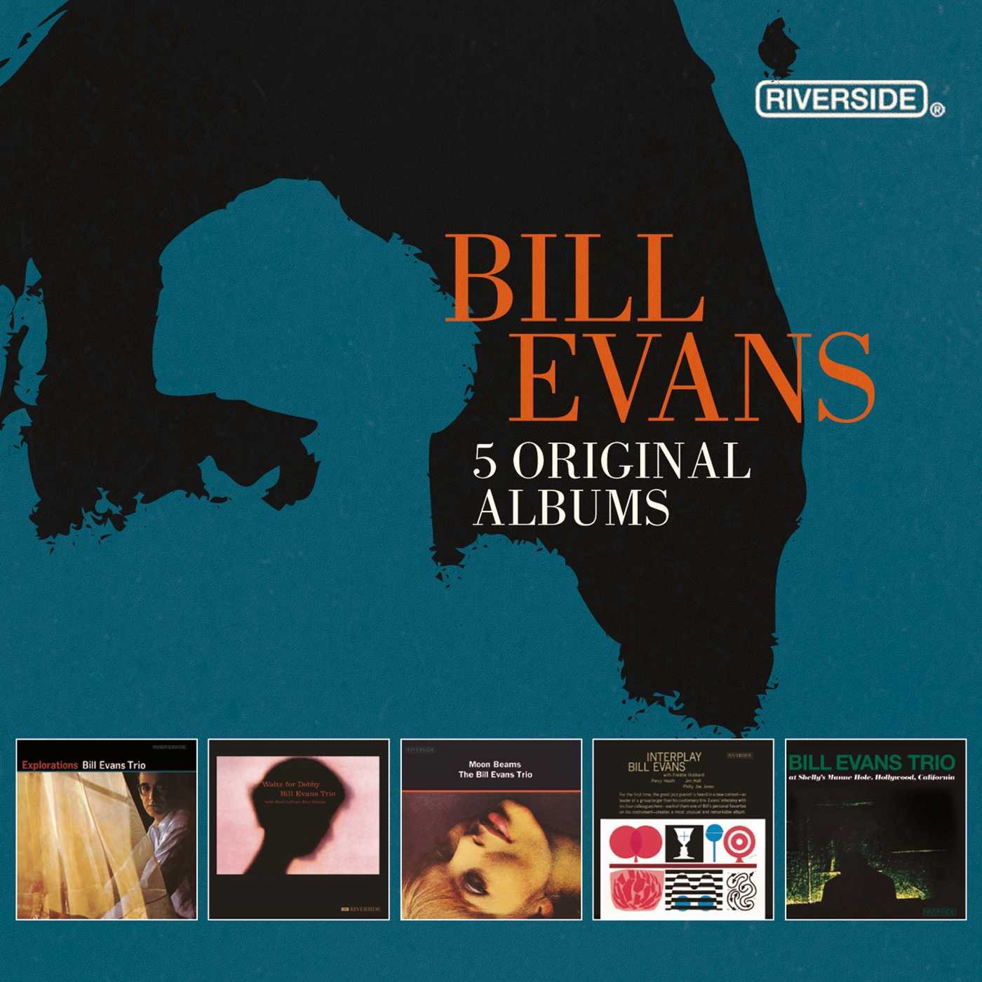Bill Evans: 5 Original Albums (5 CDS)