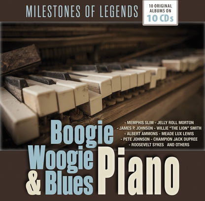 BOOGIE WOOGIE & BLUES PIANO (10 CDS)