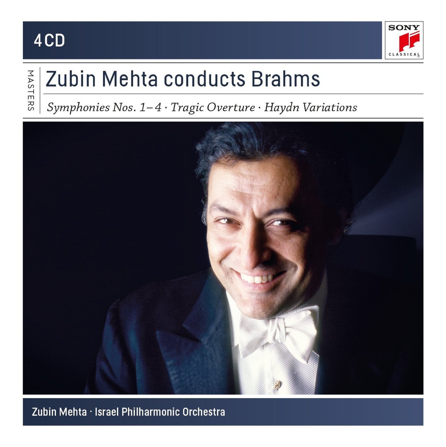 ZUBIN MEHTA CONDUCTS BRAHMS (4 CDs)