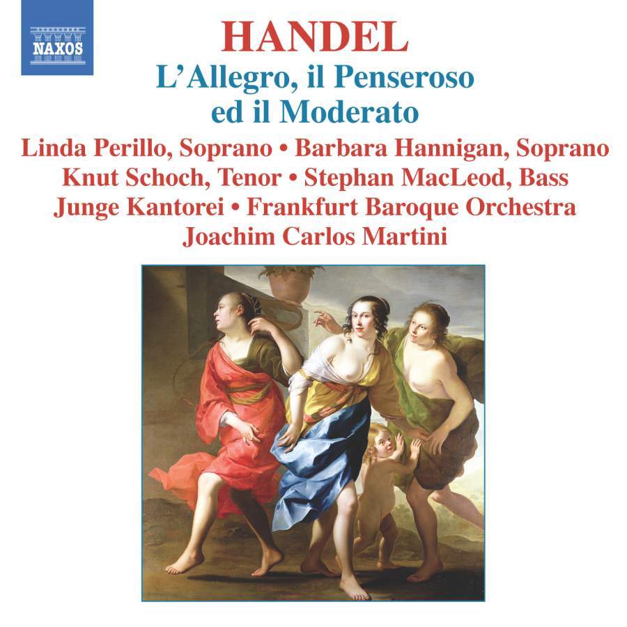 HANDEL: L'ALLEGRO, IL PENSEROSO ED IL MODERATO - JUNGE KANTOREI; BAROCKORCHESTER; FRANKFURT; MARTINI (2 CDS)