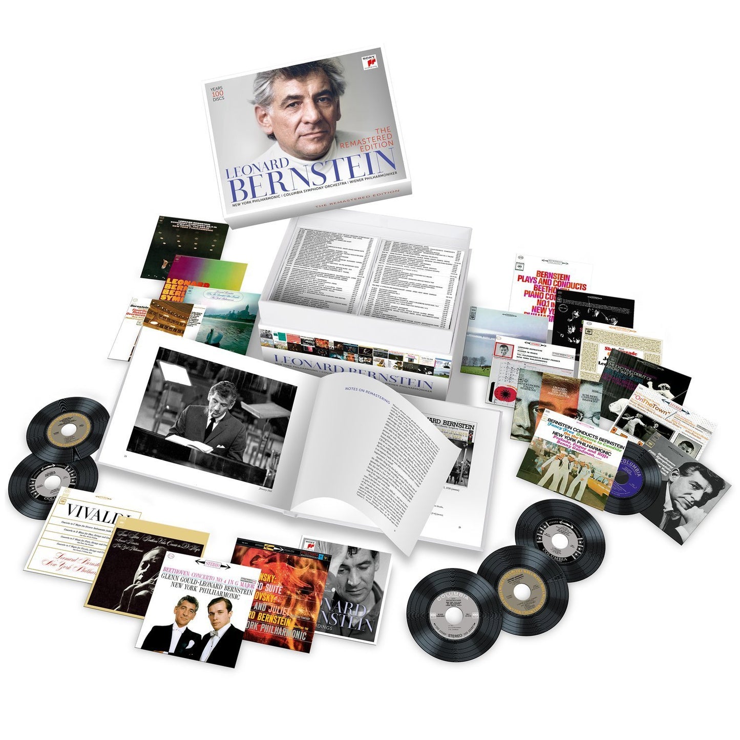 Leonard Bernstein - The Remastered Edition (100 CDs)