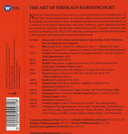 The Art of Nikolaus Harnoncourt (15 CDs)