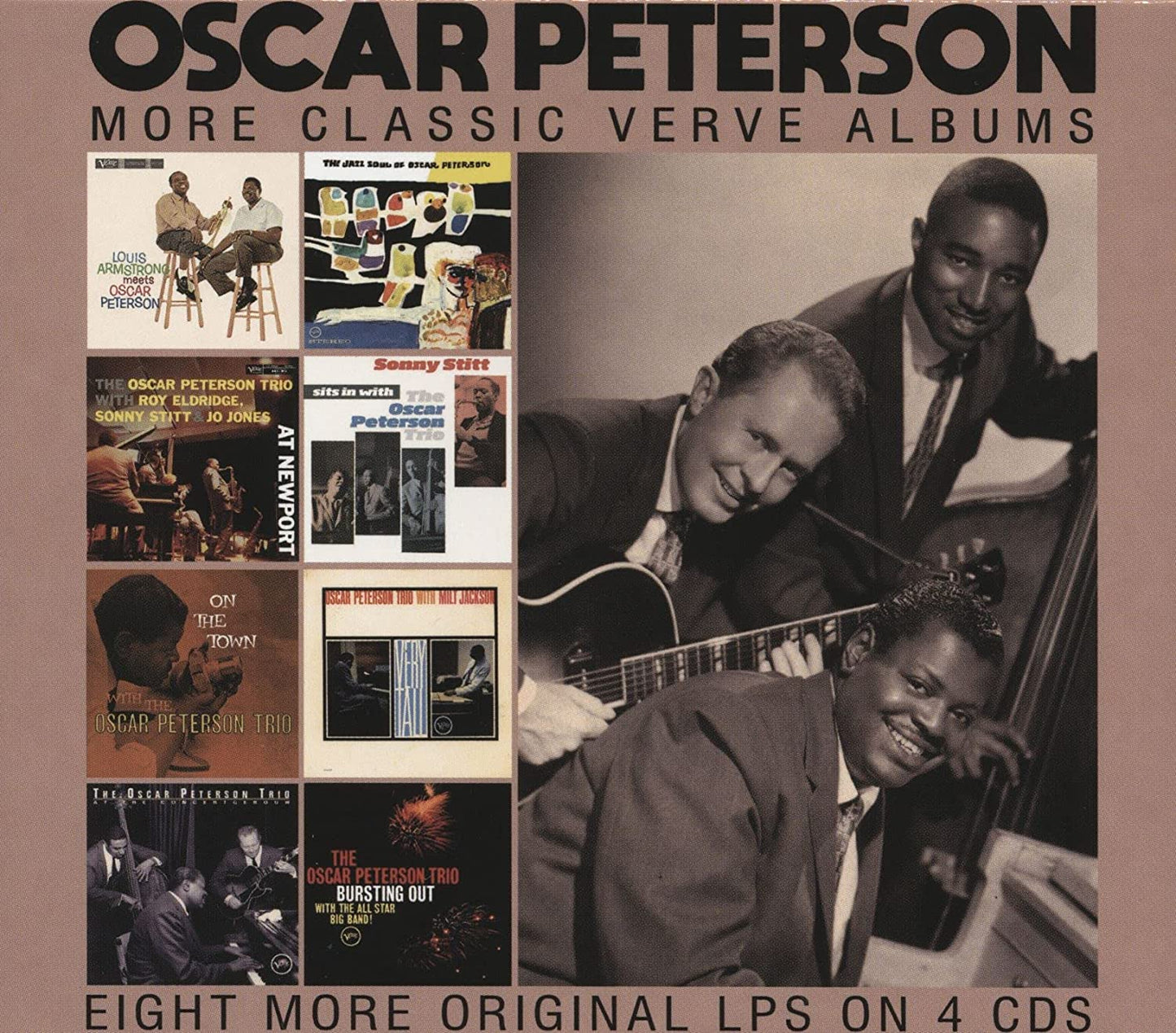 OSCAR PETERSON: MORE CLASSIC VERVE ALBUMS (4 CDS)