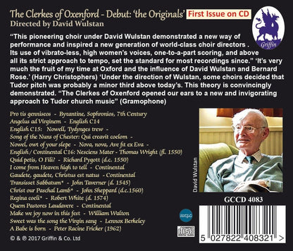 CLERKES OF OXENFORD - DEBUT: THE ORIGINALS