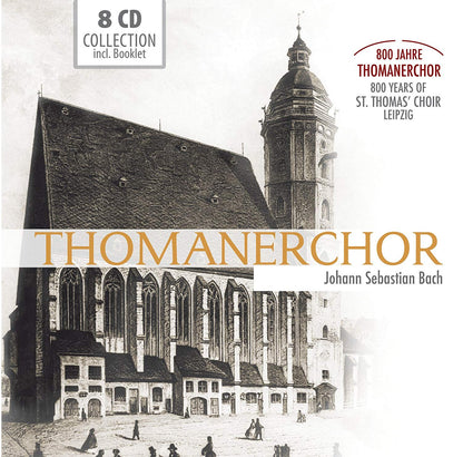 BACH: 800 YEARS OF THE ST. THOMAS CHOIR, Leipzig - MOTETS, CANTATAS, PASSIONS (8 CDS)