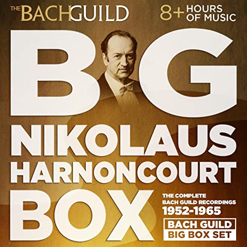 BIG NIKOLAUS HARNONCOURT BOX (THE COMPLETE BACH GUILD RECORDINGS 1952-1965)