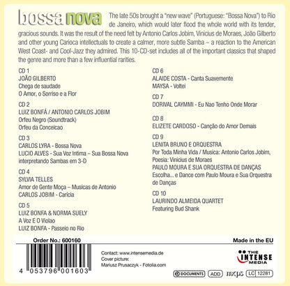 BOSSA NOVA: THE COOL NEW SOUND from BRAZIL (10 CDS)