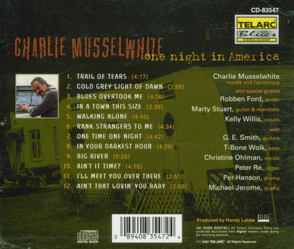 CHARLIE MUSSELWHITE: ONE NIGHT IN AMERICA