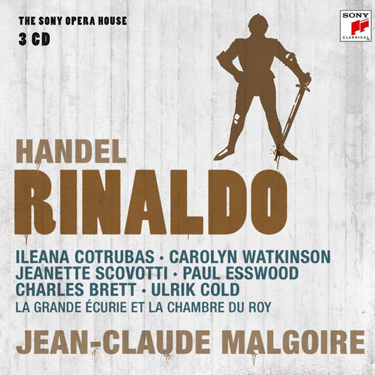 HANDEL: RINALDO - WATKINSON, COTRUBAS, MALGOIRE, LA CHAMBRE DU ROY (3 CDS)