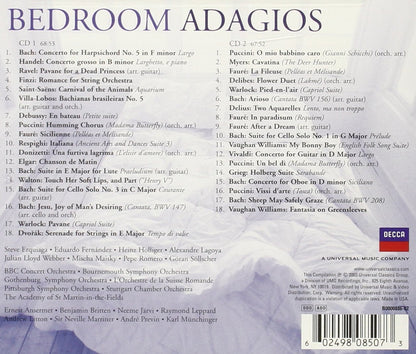 BEDROOM ADAGIOS (2 CDs)