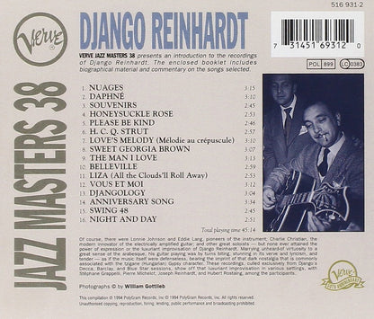 DJANGO REINHARDT: VERVE JAZZ MASTERS 38