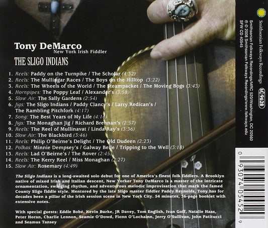 TONY DEMARCO: The Sligo Indians