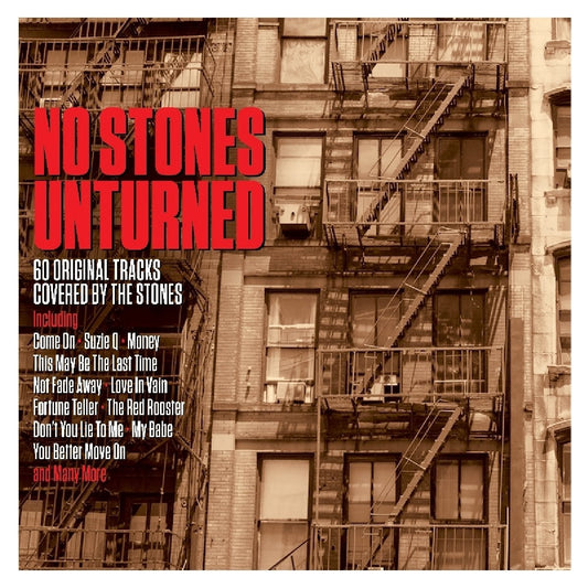 NO STONES UNTURNED: 60 ORIGINAL SONGS COVERED BY THE ROLLING STONES (3 CDS)