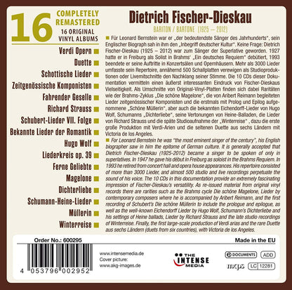 Dietrich Fischer-Dieskau: Milestones of The Singer of the Century (10 CDs)