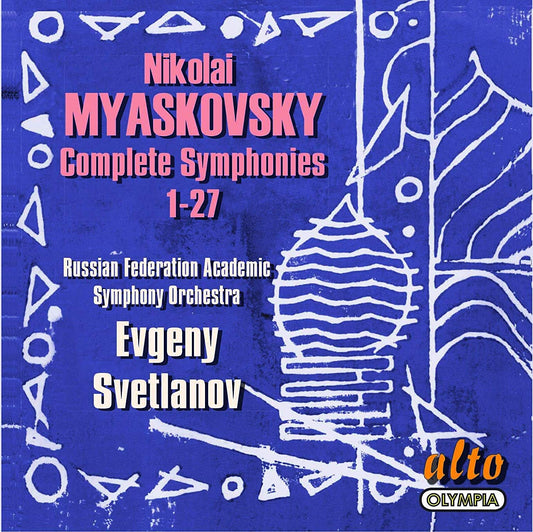 MYASKOVSKY: The Complete Symphonies - RUSSIAN FEDERATION SYMPHONY ORCHESTRA, EVGENY SVETLANOV (DIGITAL DOWNLOAD)