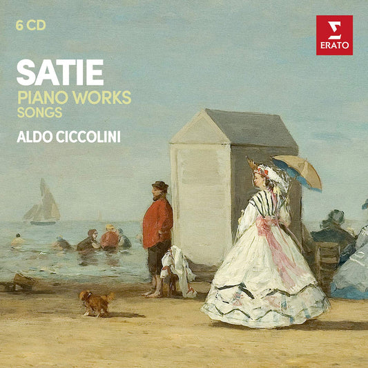 SATIE: PIANO WORKS & SONGS - ALDO CICCOLINI (6 CDS)