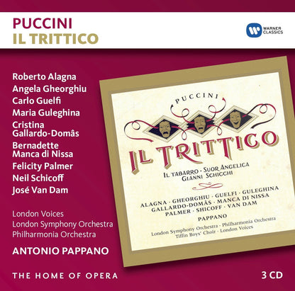 Puccini: Il Trittico - Pappano (3 CDs)