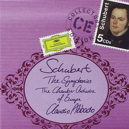 SCHUBERT: THE SYMPHONIES - CHAMBER ORCHESTRA OF EUROPE, CLAUDIO ABBADO (5 CDS)