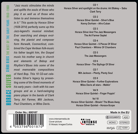 Horace Silver: Señor Blues - The Best of the Early Years 1953-60 (10 CDs)