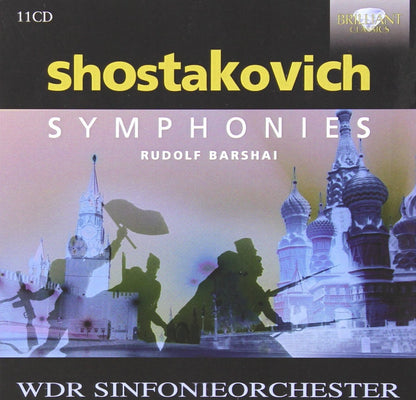 Shostakovich: Symphonies - Rudolf Barshai (11 CDs)