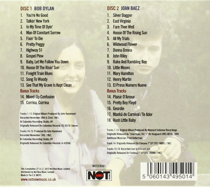 BOB  DYLAN & JOAN BAEZ: VOICES OF A GENERATION (2 CDS)