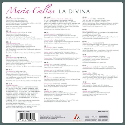 MARIA CALLAS: LA DIVINA (30 CDS)