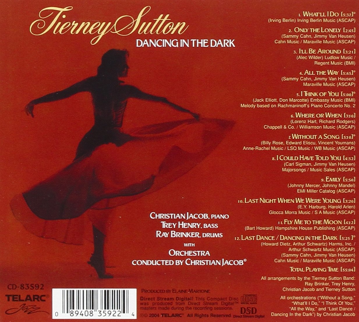 TIERNEY SUTTON: DANCING IN THE DARK - Inspired by Frank Sinatra