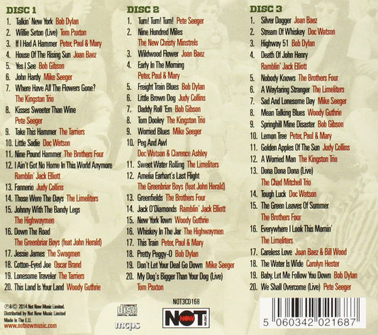 GREENWICH VILLAGE FOLK SCENE: Bob Dylan, Tom Paxton, Joan Baez, Pete Seeger, Judy Collins (3 CDS)