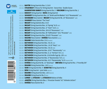 ALBAN BERG QUARTET: The Complete Recordings (62 CDs, 8 DVDS)