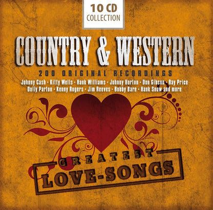 Country & Western Love Songs (10 CDs)