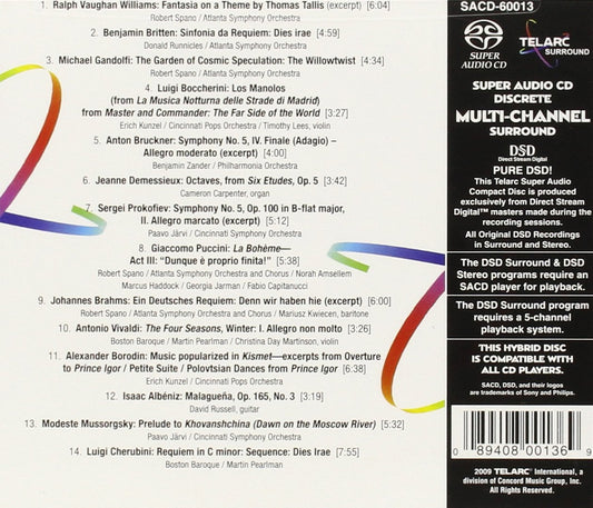 TELARC CLASSICAL SACD SAMPLER 6 (Hybrid SACD)