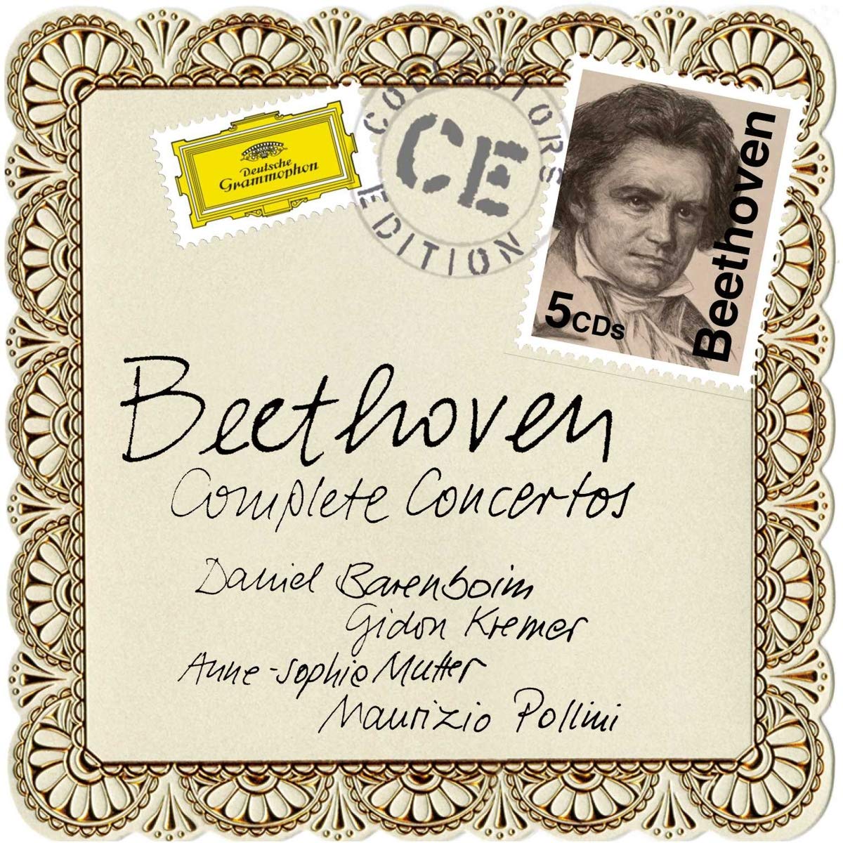 Beethoven: Complete Concertos (Kremer, Barenboim, Mutter, Pollini - 5 CDs)
