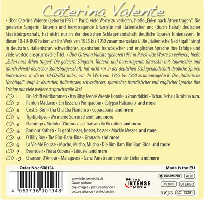 CATERINA VALENTE: International Hi-Fi Nightingale (10 CDs)