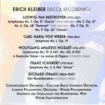 ERICH KLEIBER: THE COMPLETE DECCA RECORDINGS (12 CDS)