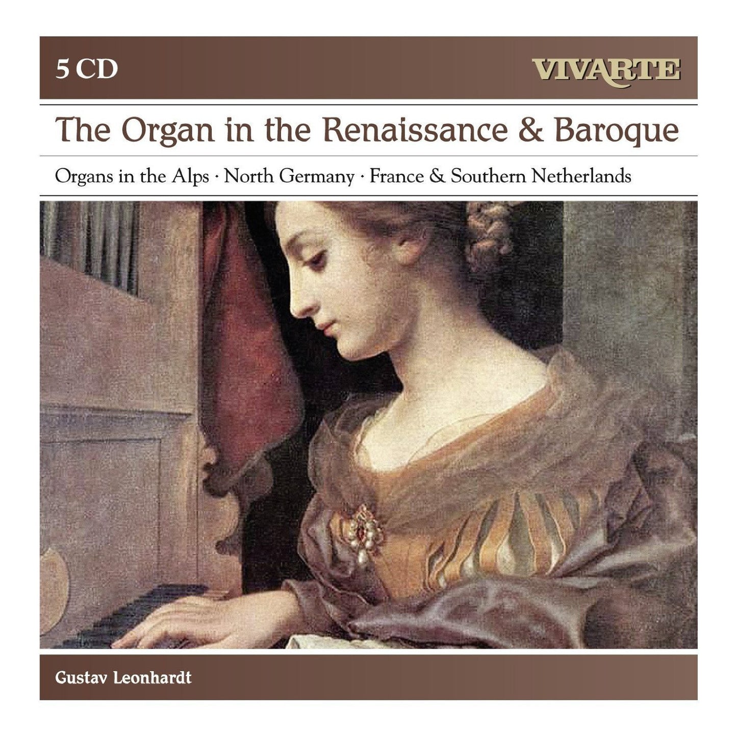 THE ORGAN IN RENAISSANCE & BAROQUE - Gustav Leonhardt (5 CDs)