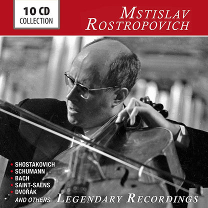 MSTISLAV ROSTROPOVICH: LEGENDARY RECORDINGS (10 CDS)
