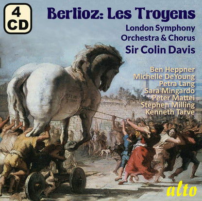 BERLIOZ: LES TROYENS - Colin Davis, Ben Heppner, Petra Lang, London Symphony Orchestra & Chorus (4 CDs)