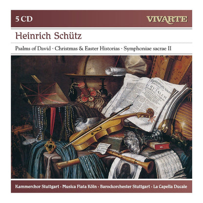 SCHUTZ, H.: Psalms of David, Christmas & Easter Historias, Sinfoniae Sacrae II (5 CDs)