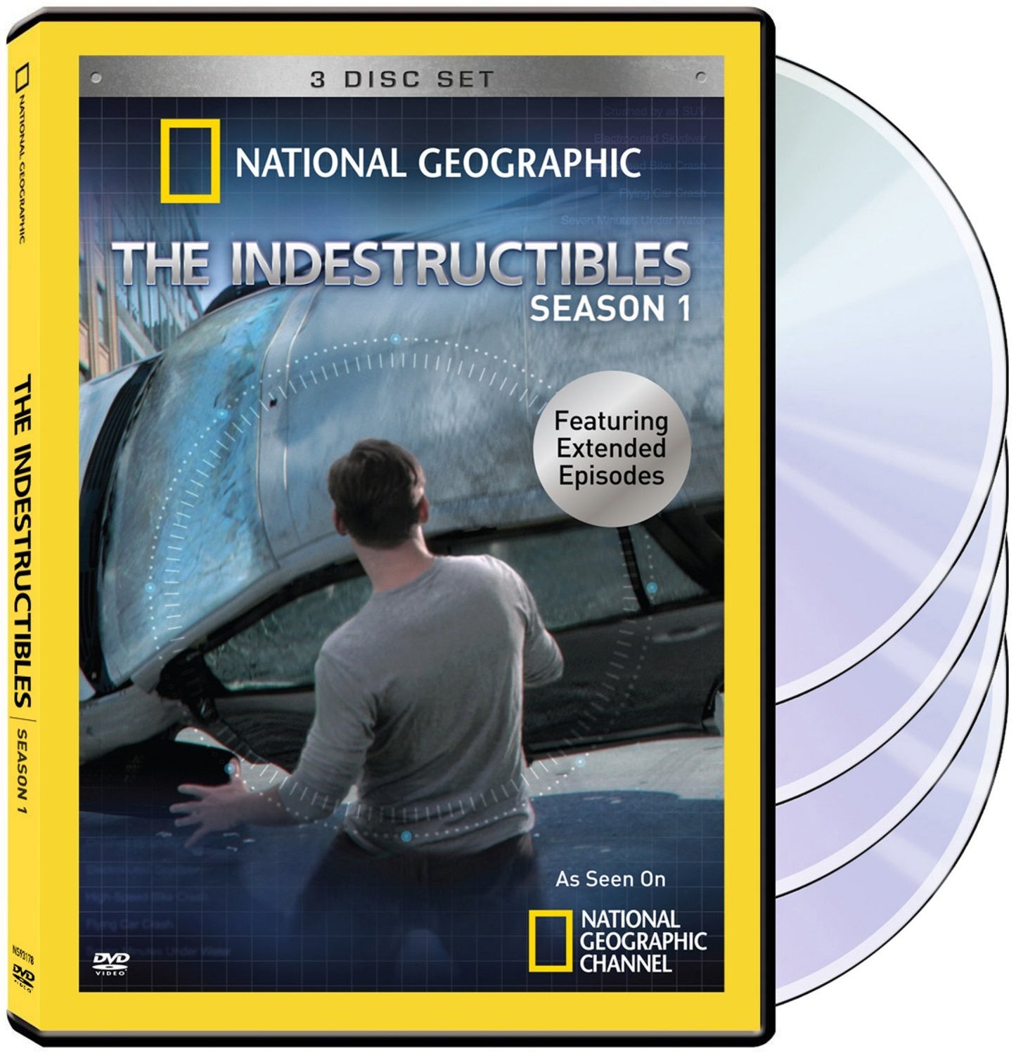 NATIONAL GEOGRAPHIC: INDESTRUCTIBLES (3 DVDS)