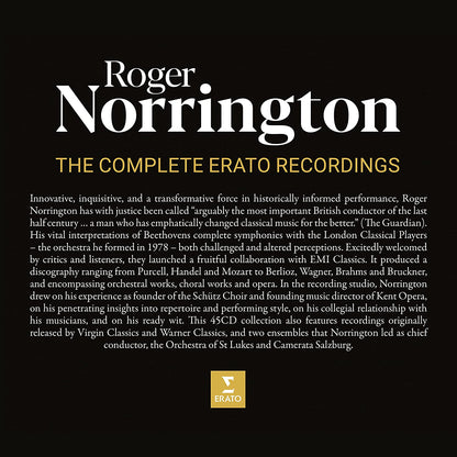 ROGER NORRINGTON: The Complete Erato Recordings (45 CDs)